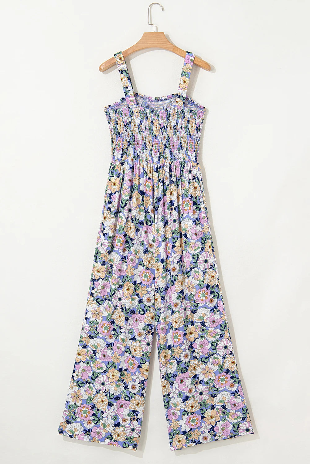 Floral High Waist Jumpsuit