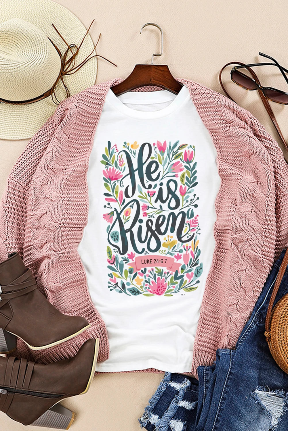 HE IS RISEN Graphic T-Shirt