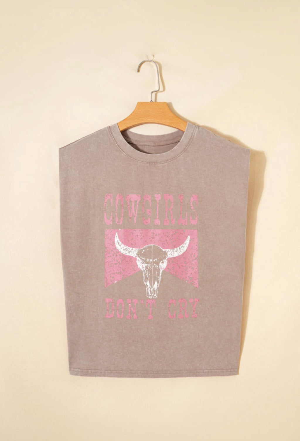 COWGIRLS DON’T CRY Graphic Tank