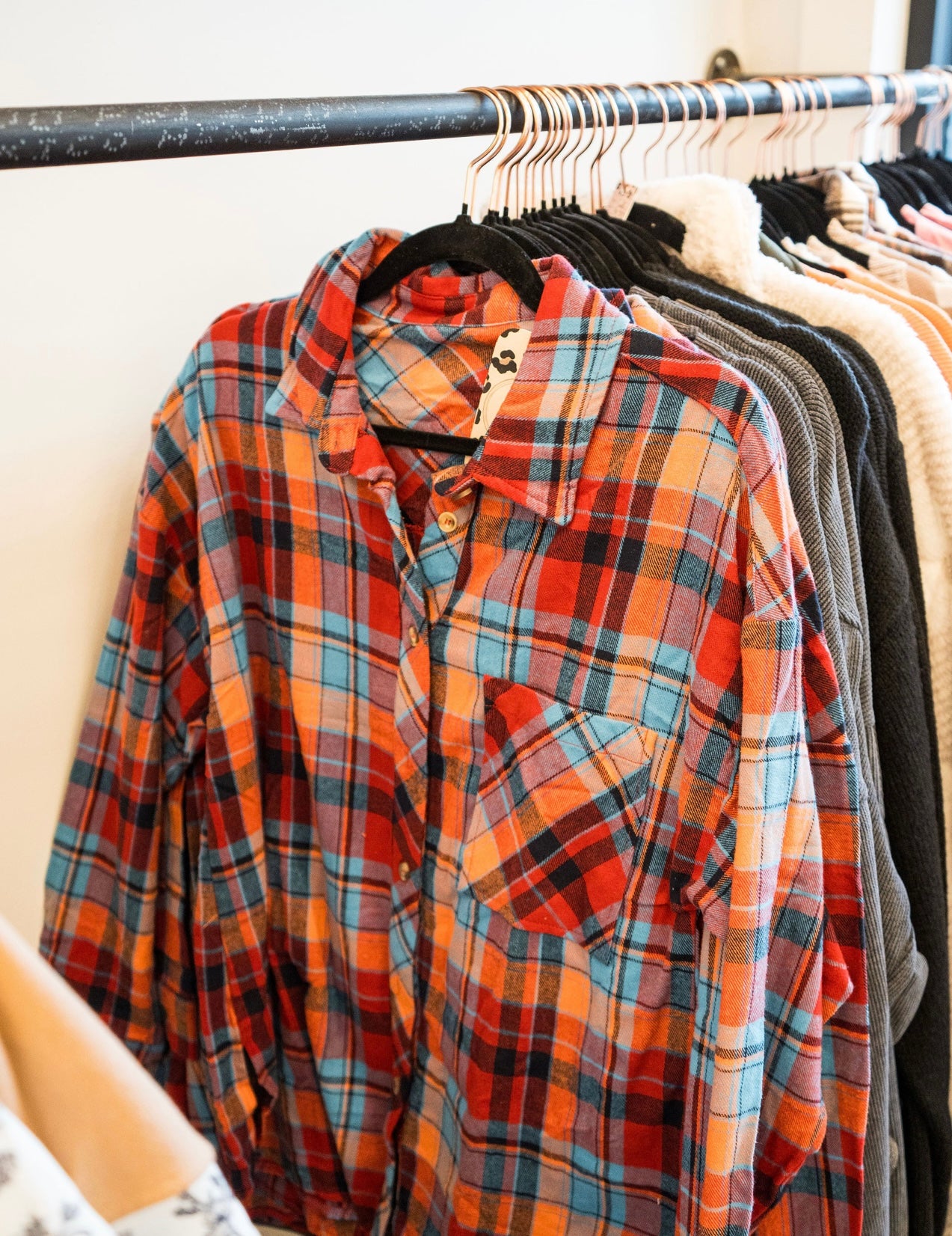 Red & Blue Plaid Shirt