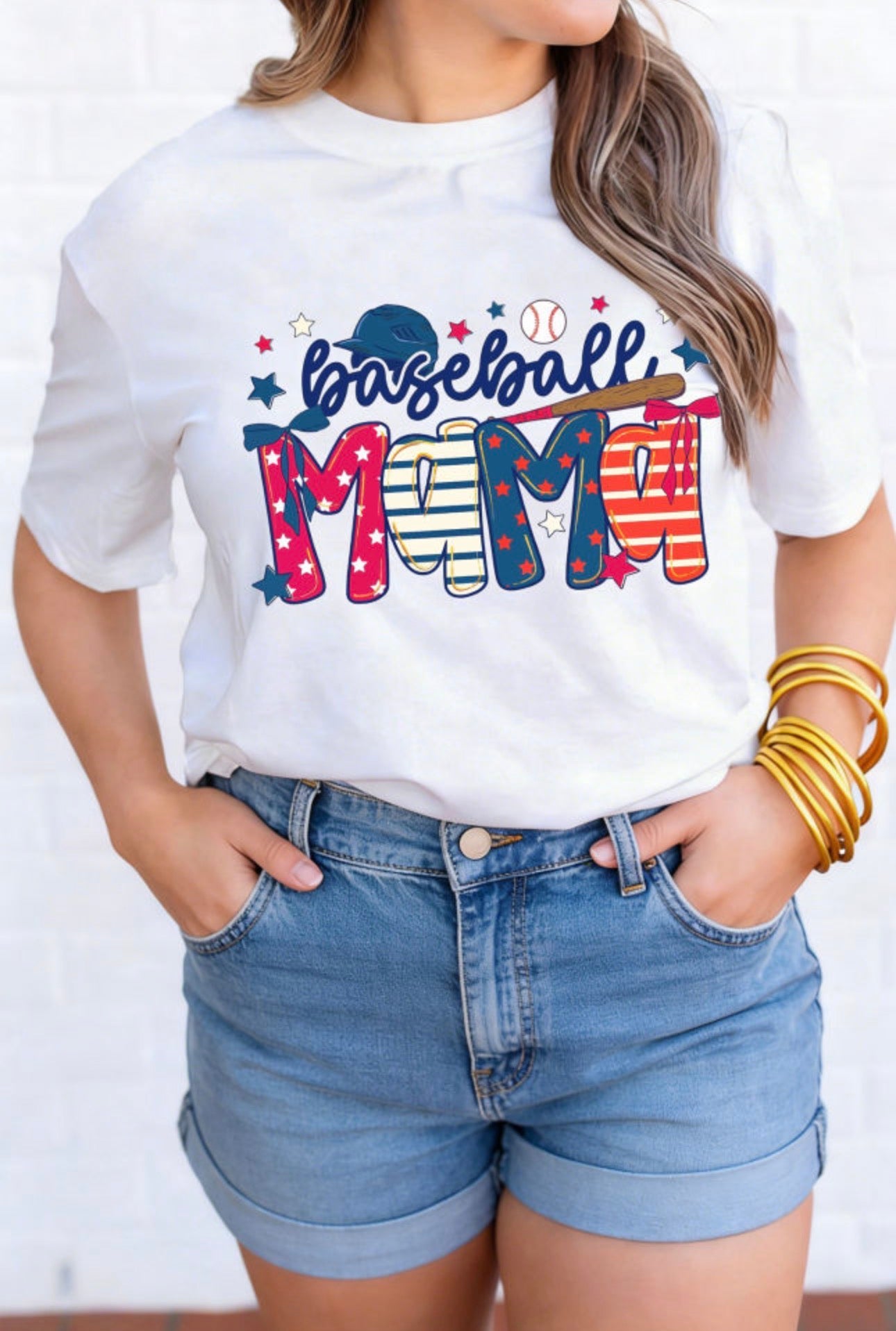 BASEBALL MAMA Graphic T-shirt