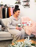 Ash Mocha Sweatpant Outfit