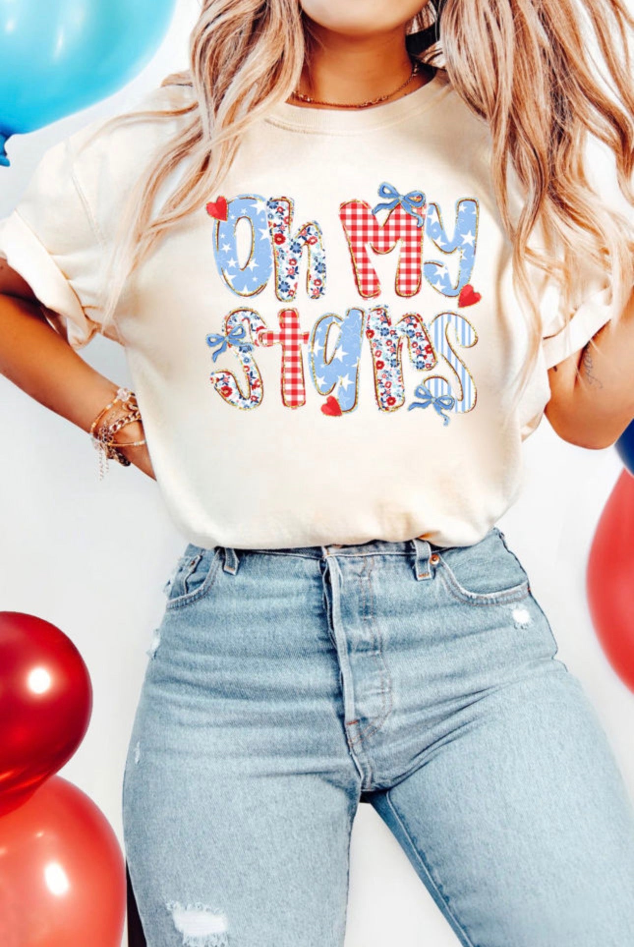 OH MY STARS Graphic T-Shirt