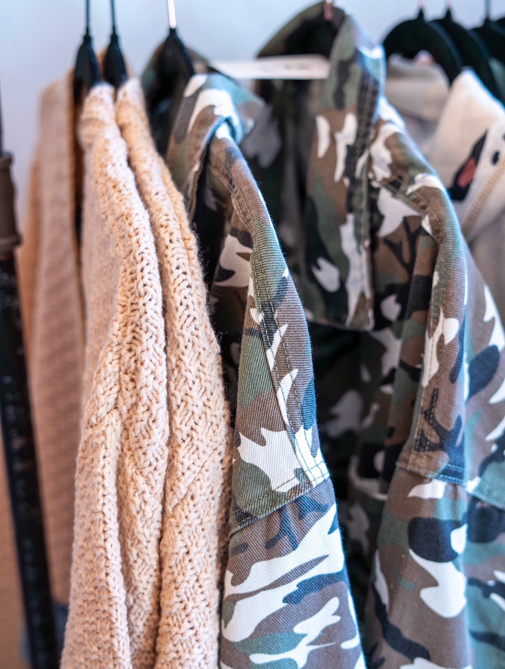 Camo Denim Jacket