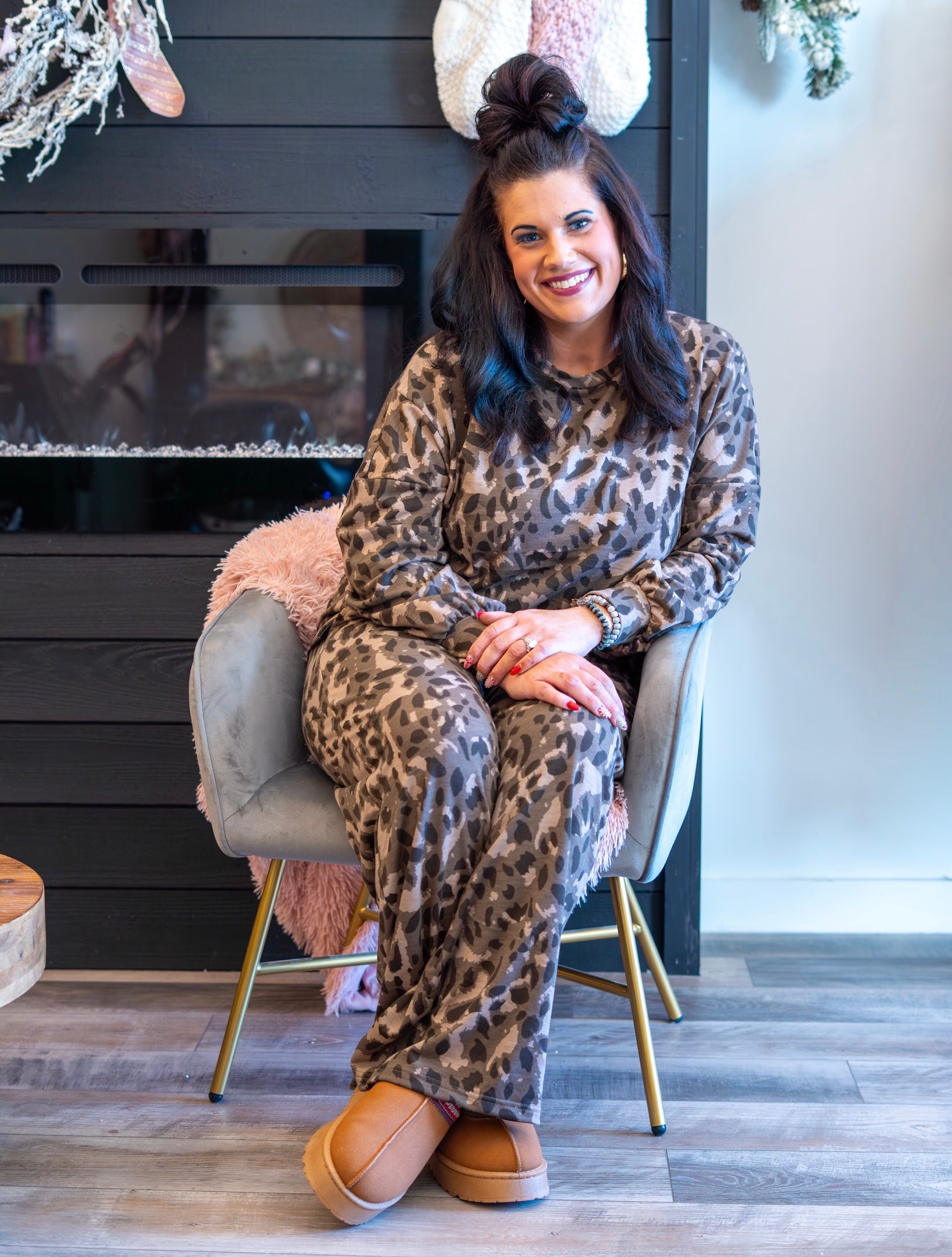 Leopard Sweatpant Outfit