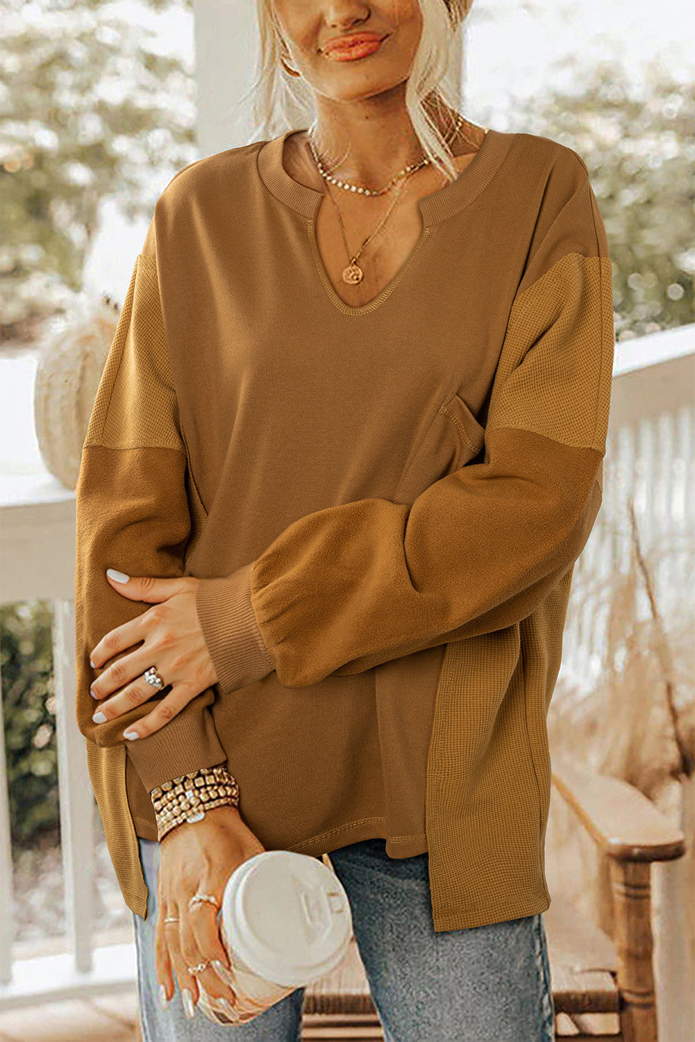 Oversized High Low Sweatshirt
