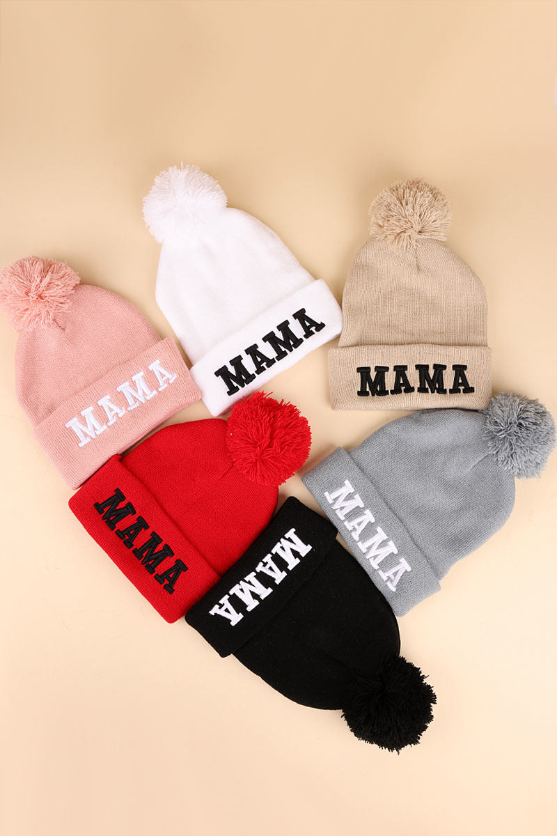 MAMA Pom Beanie