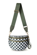 Checkered Crossbody Bag